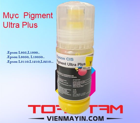 Mực In Epson Ecotank Pigment Ultra Plus 100ml Xanh Đậm